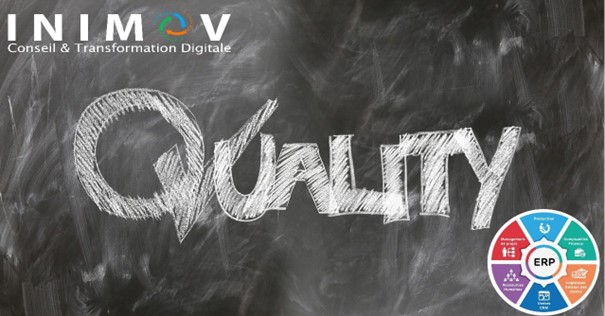 Gestion de la qualité en réception des marchandises et production avec un ERP
